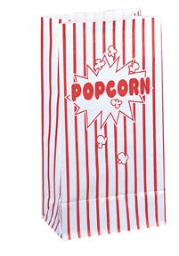 Popcorn zacskók 10db 25x13cm