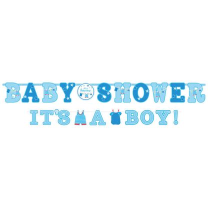 Betűfüzér készlet It´s a boy/Baby Shower