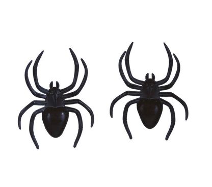 Fekete pókok 12,5cm 2db