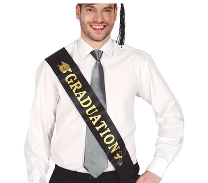 Vállszalag Graduation arany