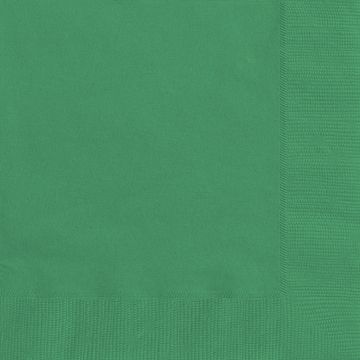 Szalvéta zöld 33cm 20db