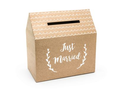 Esküvői doboz Just Married 30x30x16cm