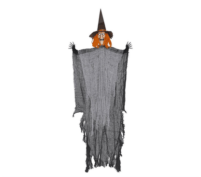 Függődekoráció Horror boszorkány 120cm