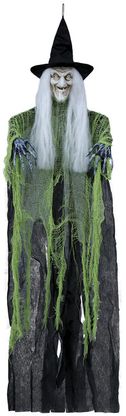 Függődekoráció Zöld boszorkány 100cm