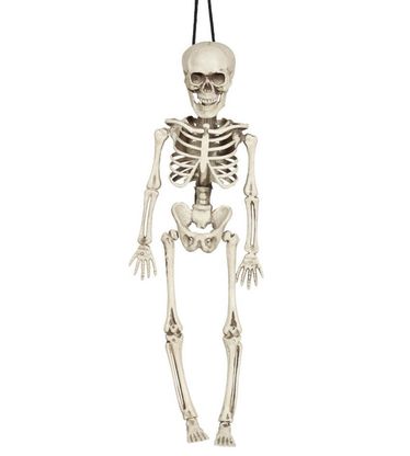 Függődekoráció Csontváz 40 cm