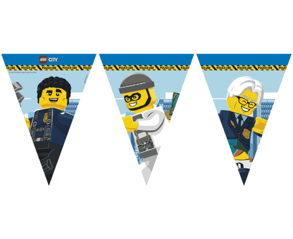 Zászlófüzér Lego City 230cm