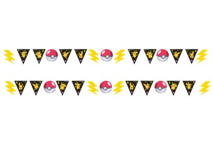 Zászlófüzér Pokémon 330 x 17cm