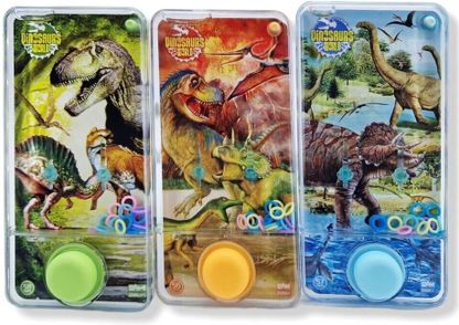 Vizes ügyességi játék Dinoszauruszok 14cm 3 színben