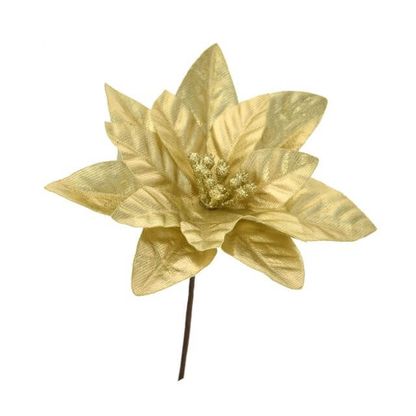 Mikulásvirág arany 25cm