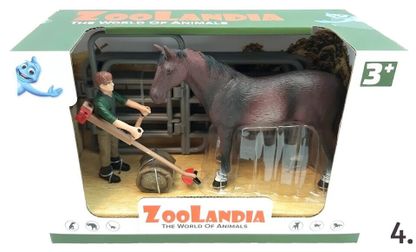Zoolandia lovak kiegészítőkkel 4 változat